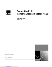 3Com 3C421600A Quick Setup Manual