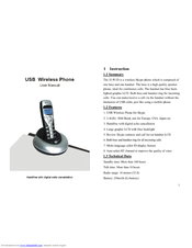 3J USB-W1D User Manual