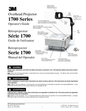 3M 1720 Operator's Manual