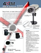 4xem W80 Specifications