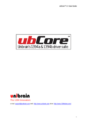 Unibrain API-810 User Manual