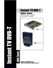 ADS Technologies INSTANT TV DVB-T User Manual