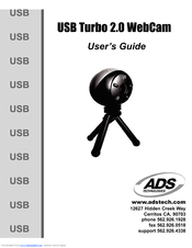 ADS Technologies USBX-2020 USB TURBO 2.0 WEBCAM User Manual