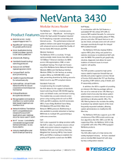 Adtran NetVanta 3430 Specifications