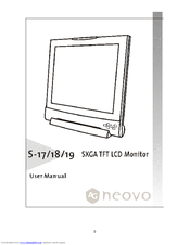 AG Neovo S-19 User Manual