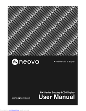 AG Neovo RX-W22 User Manual