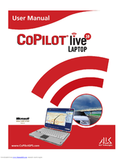 ALK CoPilot Live Laptop 10 User Manual