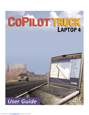 ALK CoPilot Truck Laptop 4 User Manual