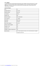 AOC 919Vwa Specifications