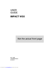 Ask Proxima Impact WSX User Manual