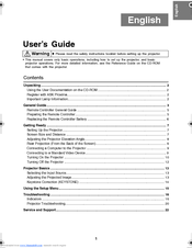 Ask Proxima M9 User Manual