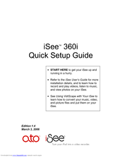 ATO iSee 360i Quick Setup Manual