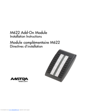 Aastra Meridian 622 Installation Instructions Manual
