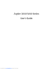 Acer Aspire 3010 User Manual