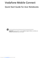 Acer Aspire 5652 Quick Start Manual