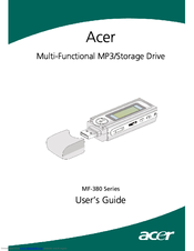 Acer MF-380 Series User Manual