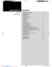 Acer AT2002 User Manual