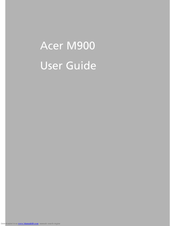 Acer M900 User Manual