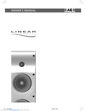 Acoustic Energy Linear Three Owner's Manual