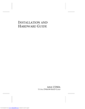 Adaptec AAA-UDMA Install Manual