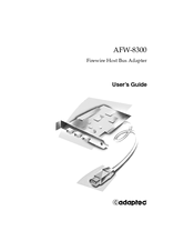 Adaptec AFW-8300 User Manual