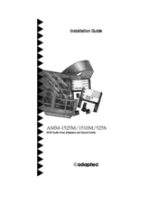Adaptec AMM-525M Installation Manual
