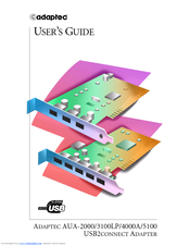 Adaptec AUA-4000A User Manual