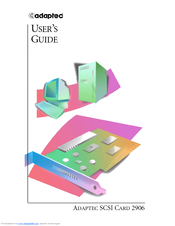 Adaptec AVA-2906 User Manual