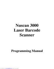 Adesso NuScan 3000 Programming Manual