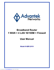 Advantek Networks ABR-241H User Manual