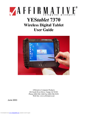 Affirmative YEStablet 7370 User Manual