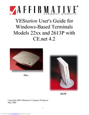 Affirmative 2213 User Manual