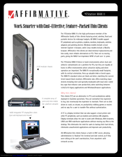 Affirmative 2726 Specifications