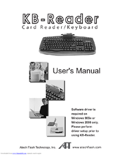 Atech Flash Technology KB-Reader User Manual