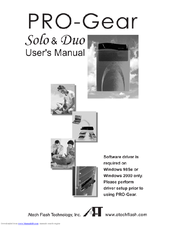 Atech Flash Technology PRO-Gear Duo User Manual