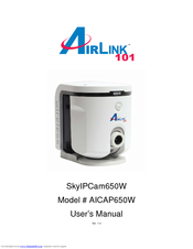 Airlink101 SkyIPCam650W User Manual