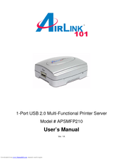 Airlink101 APSMFP210 User Manual