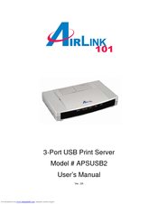 Airlink101 APSUSB2 User Manual
