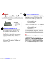 Airlinkplus RT211W Quick Installation Manual