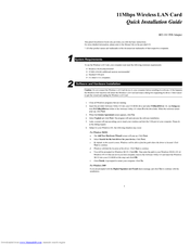 Airlinkplus WLL013 Quick Installation Manual