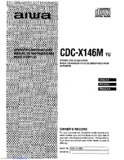 Aiwa CDC-X146M Operating Instructions Manual