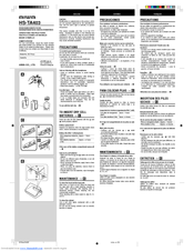 Aiwa HS-TA403 Operating Instructions