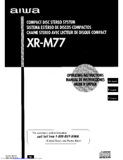 Aiwa SX-LM77 Operating Instructions Manual