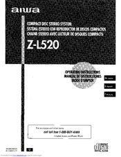 Aiwa Z-L520 Operating Instructions Manual