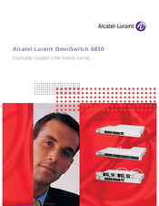 Alcatel-Lucent OmniSwitch OS6850-P48X Brochure & Specs
