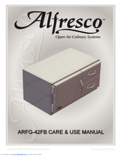 Alfresco ARFG-42FB Care & Use Manual