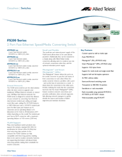 Allied Telesis AT-FS232/2 Series Datasheet