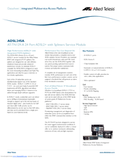 Allied Telesis ADSL24SA Specifications