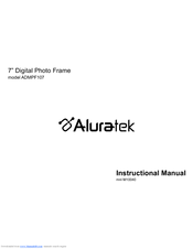Aluratek ADMPF107 Instructional Manual
