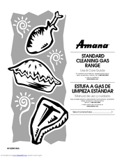 Amana AGR4433XD Use And Care Manual